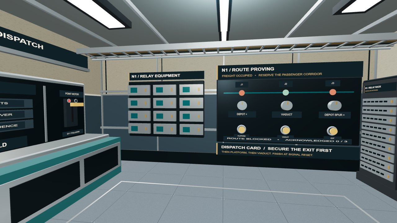 UNLOCKED by MK Jayadeep — Signal control room. Route controls and signal equipment on the way to releasing the train.