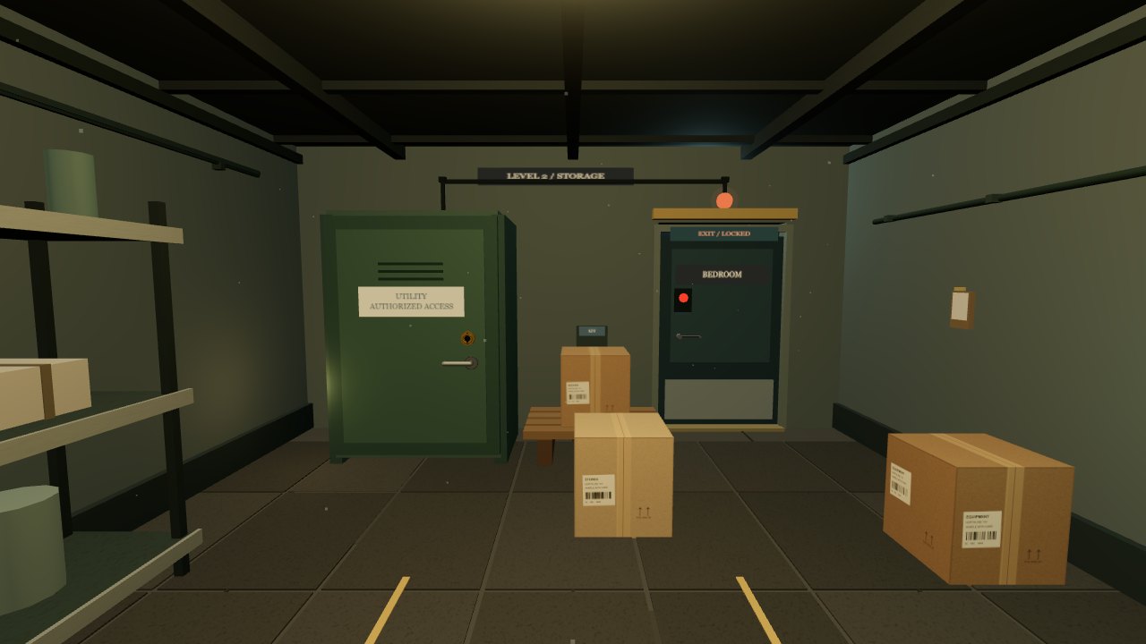 UNLOCKED by MK Jayadeep — Chapter 2 — Storage Room. Explore the storage room and solve its box and key puzzle.